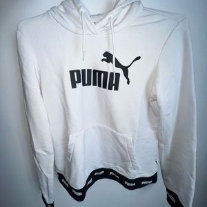 Puma black & white hoodie
